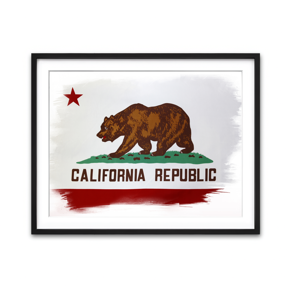 California State Flag Wall Art