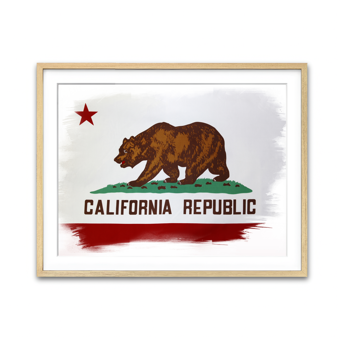 California State Flag Wall Art