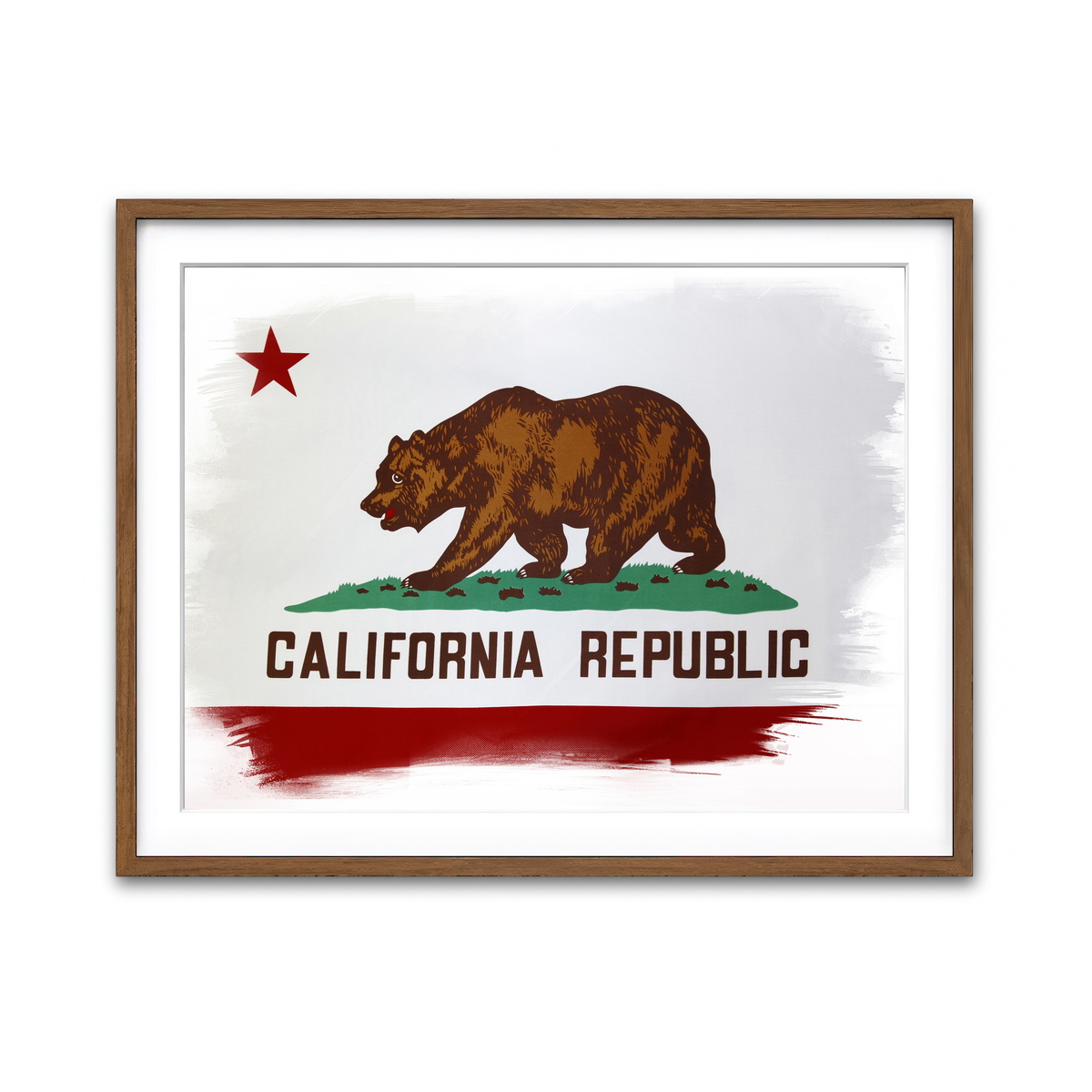 California State Flag Wall Art