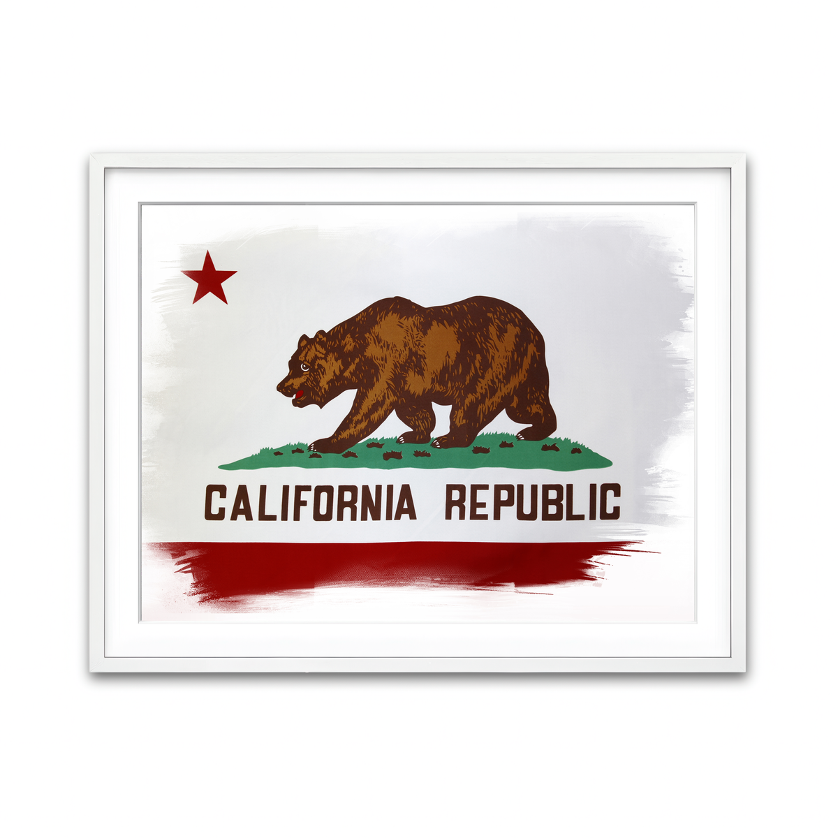 California State Flag Wall Art