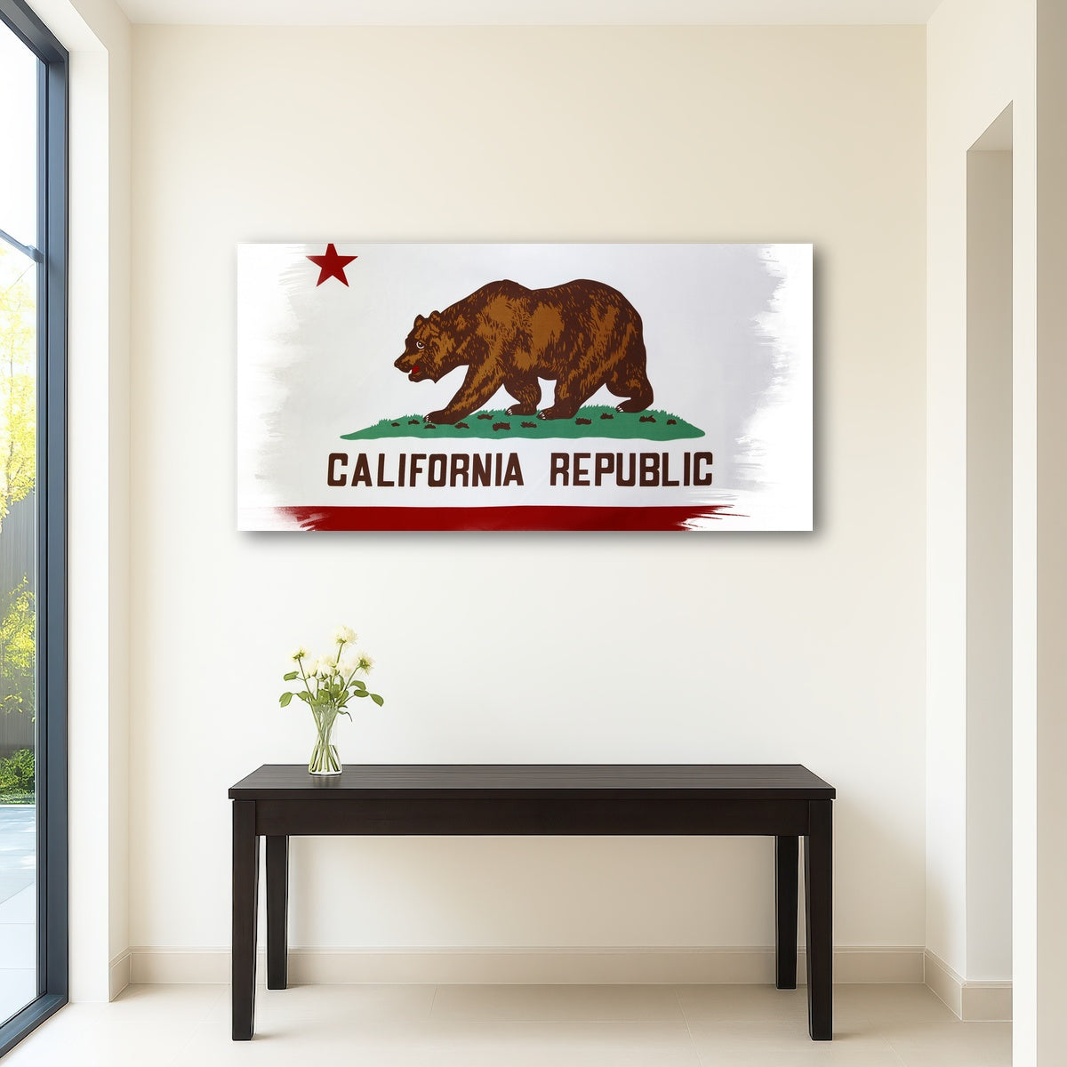 California State Flag Wall Art