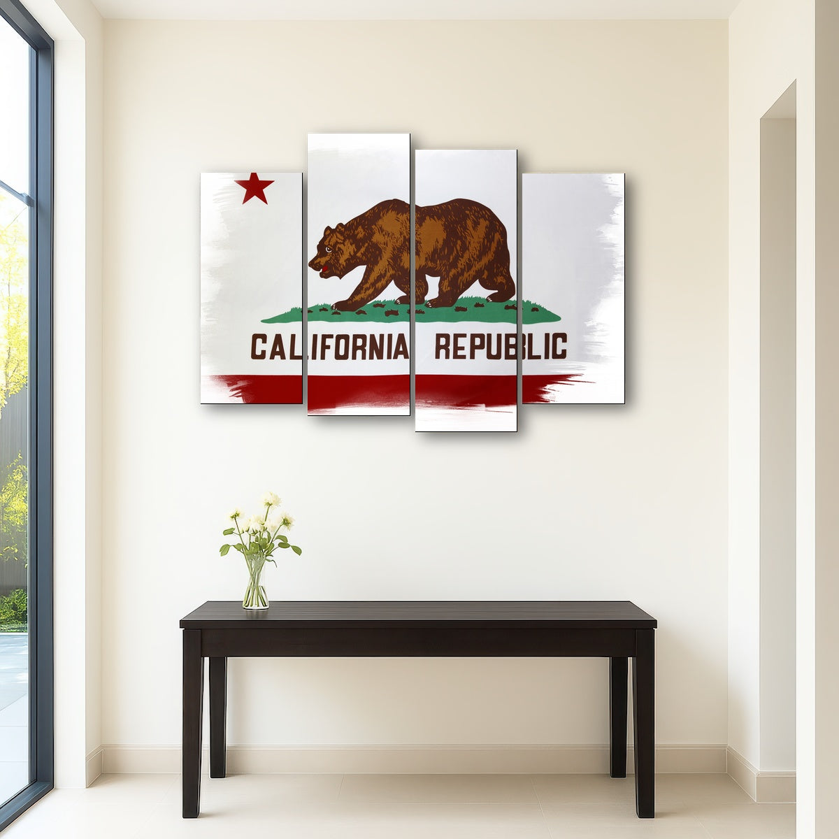 California State Flag Wall Art