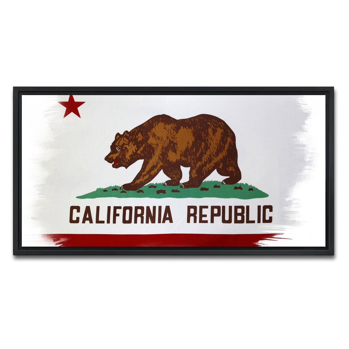 California State Flag Wall Art