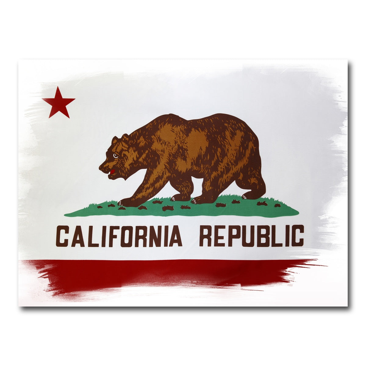 California State Flag Wall Art