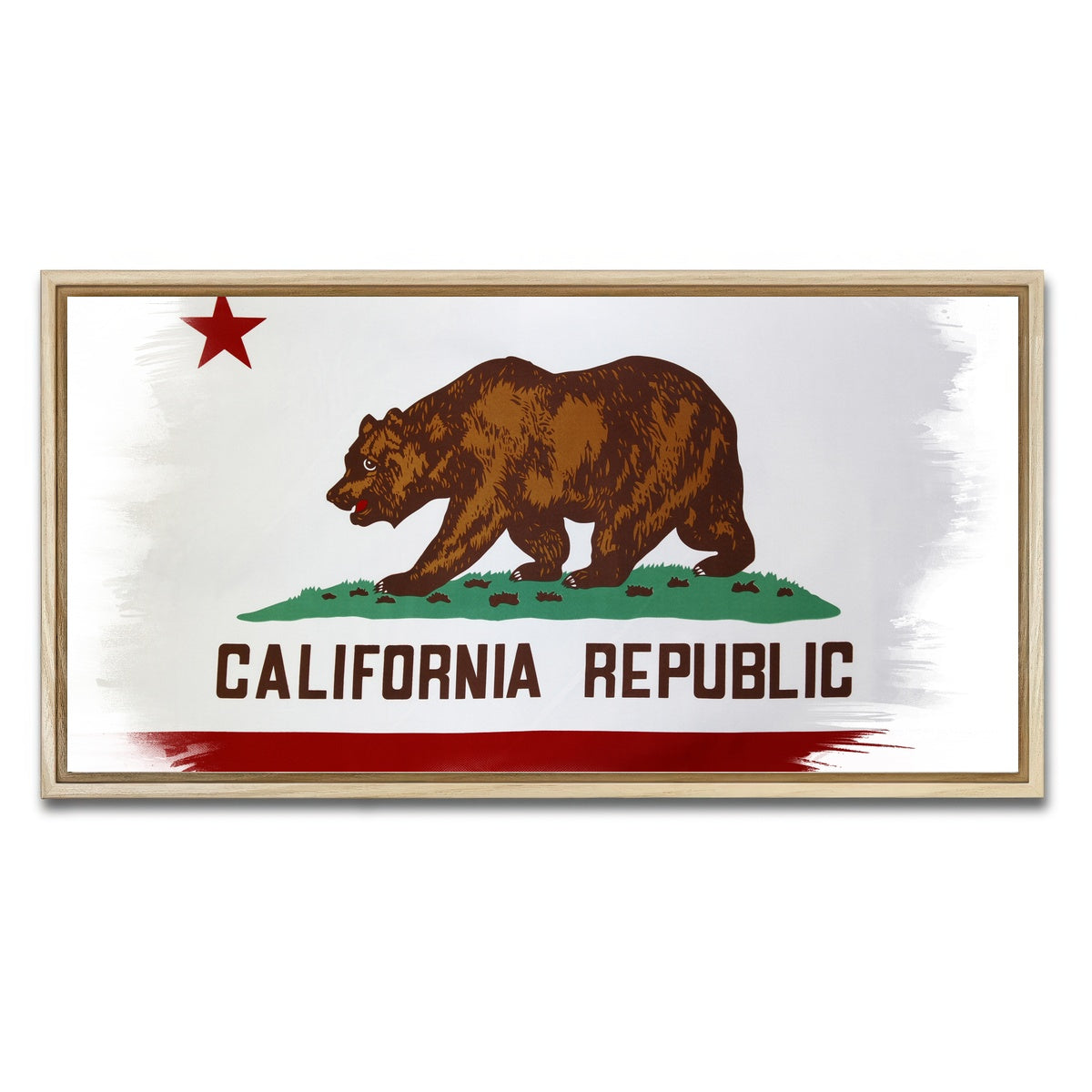 California State Flag Wall Art