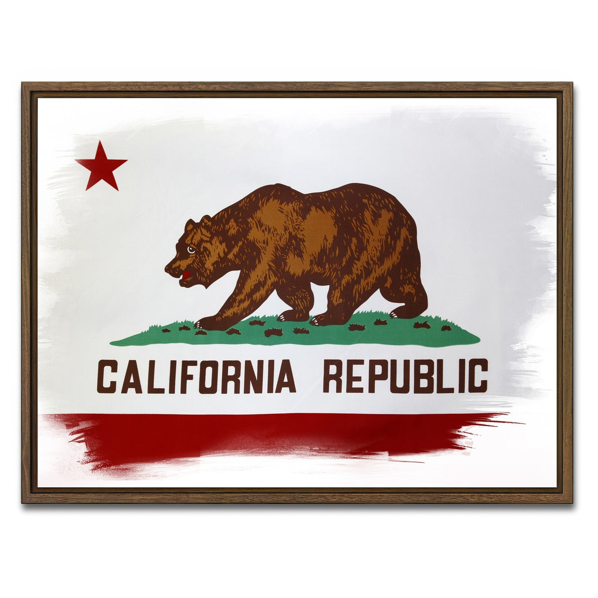 California State Flag Wall Art