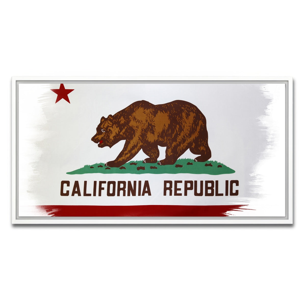 California State Flag Wall Art