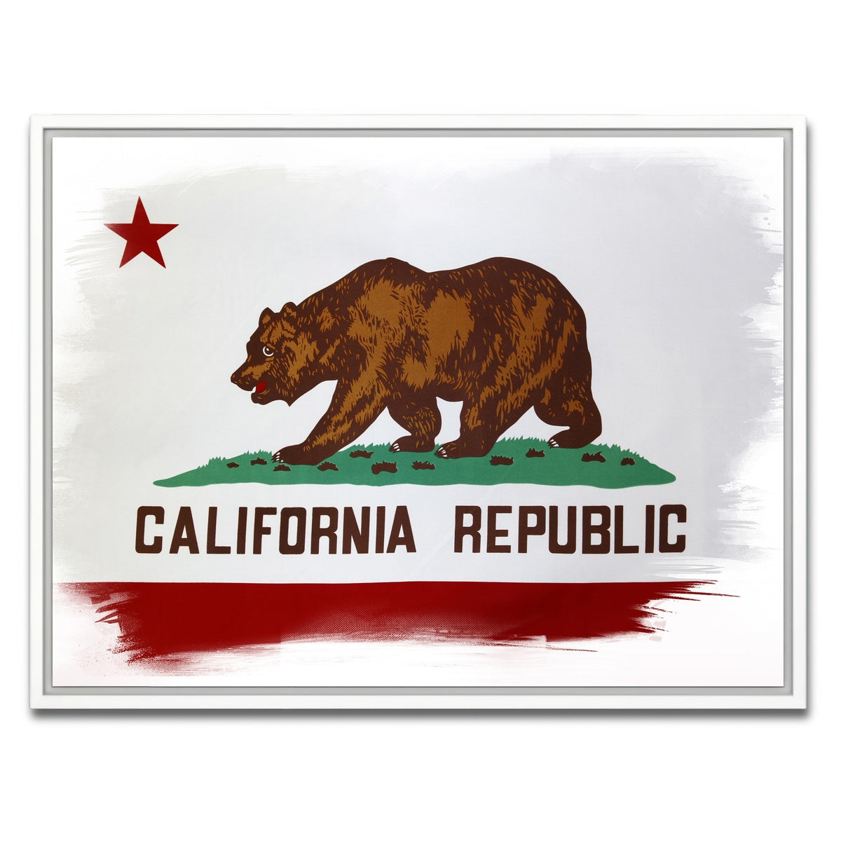 California State Flag Wall Art