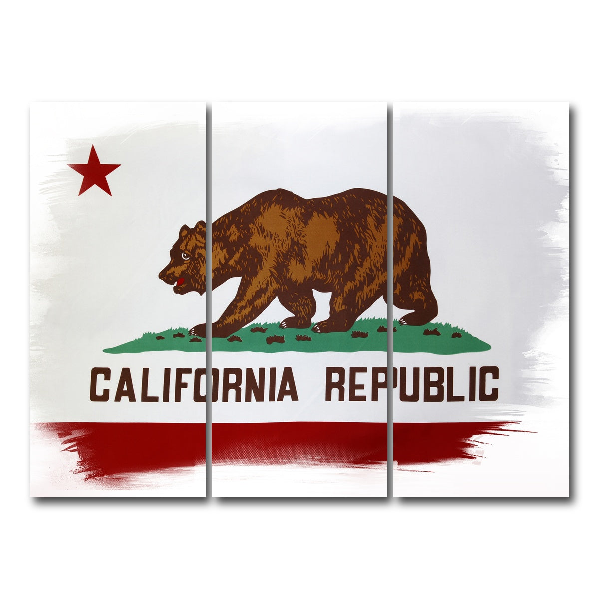 California State Flag Wall Art