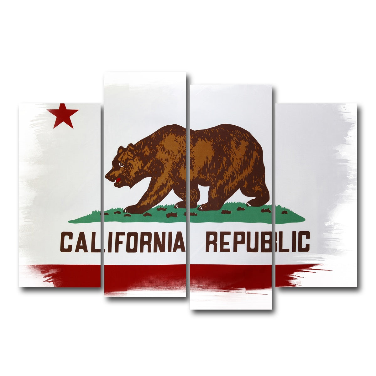 California State Flag Wall Art