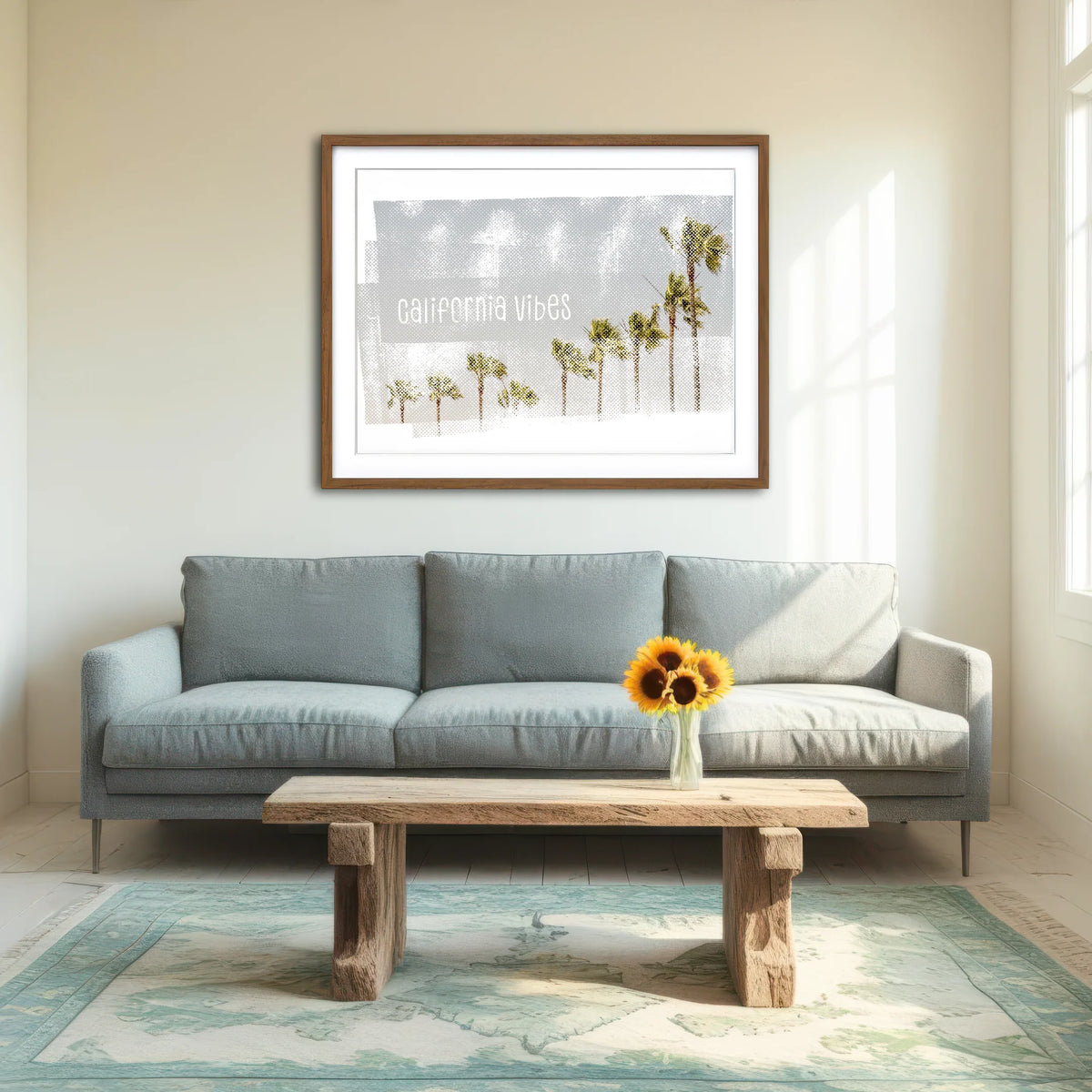 California Vibes Vintage Wall Art