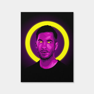 AUTO-MOCKUP WHITE | Calvin Harris | 1 Piece | Gallery Wrap Canvas | group=3x4