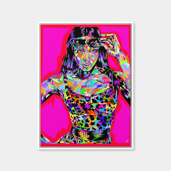 Cambell Wall Art — Framed Canvas Format preview