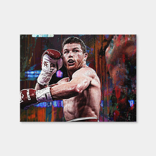 AUTO-MOCKUP WHITE | Canelo Alvarez | 1 Piece | Gallery Wrap Canvas | group=4x3