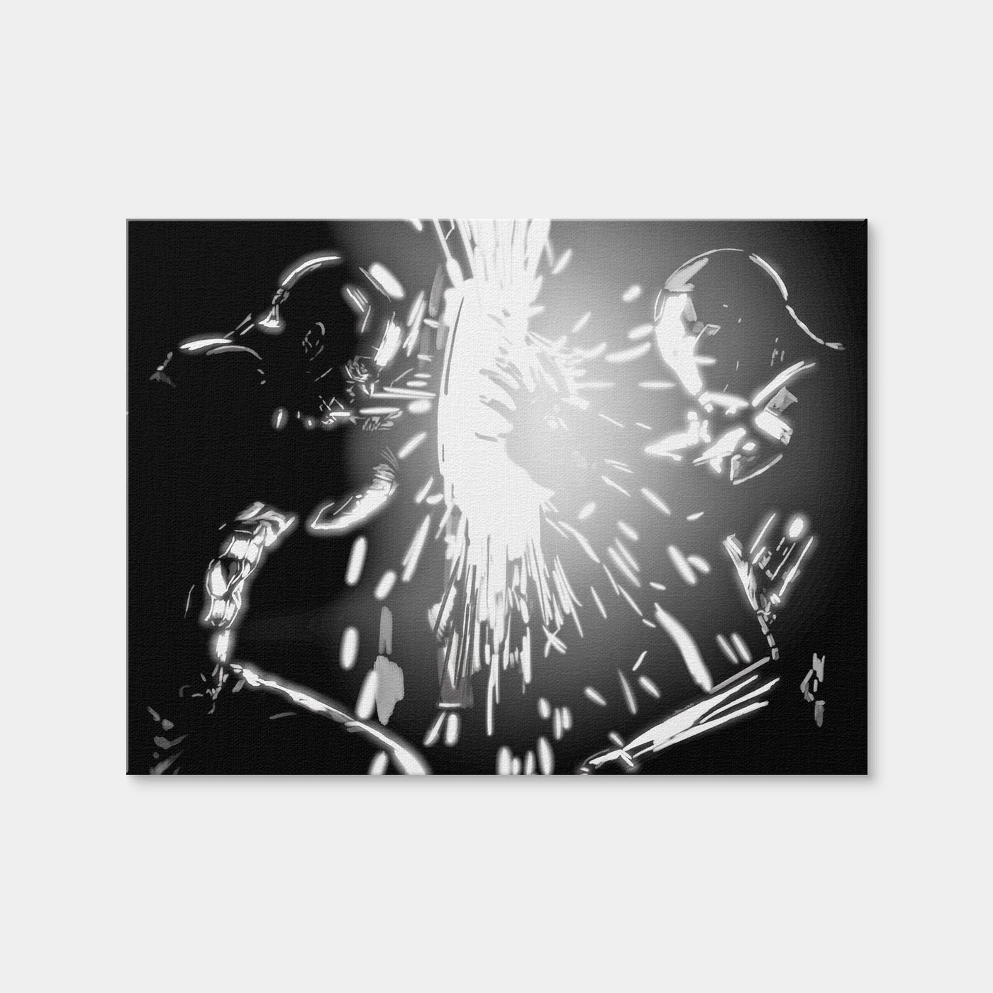 AUTO-MOCKUP WHITE | Cap vs Ironman | 1 Piece | Gallery Wrap Canvas | group=4x3