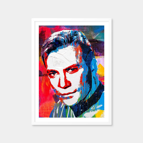 Capt Kirk Wall Art — Framed Print Format preview