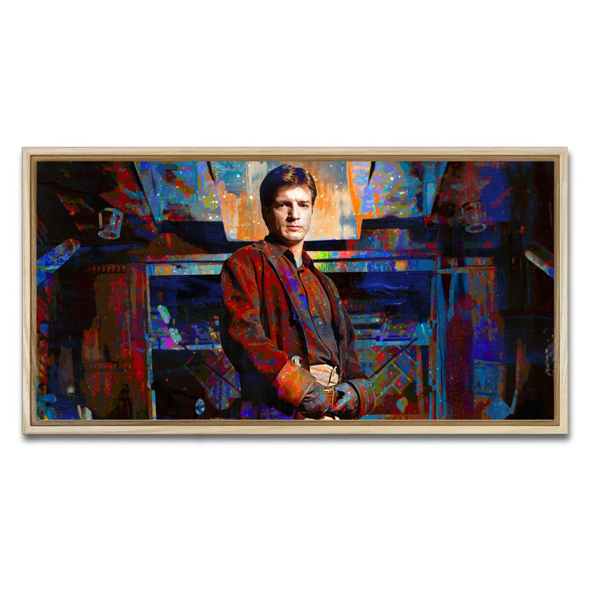 AUTO-MOCKUP WHITE | Captain Mal | 1 Piece | Natural Framed Canvas | group=2x1