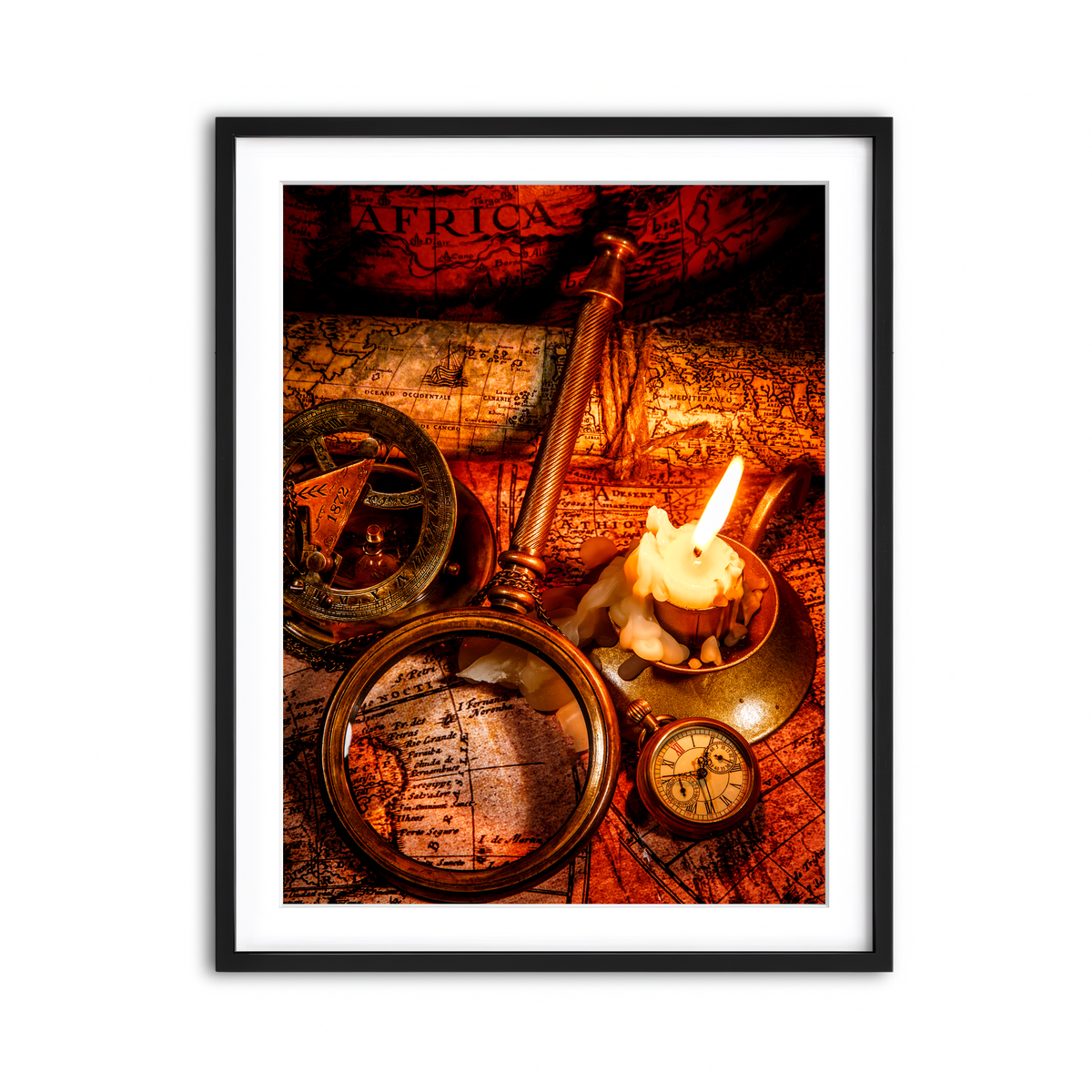 Framed Print 3x4 Black