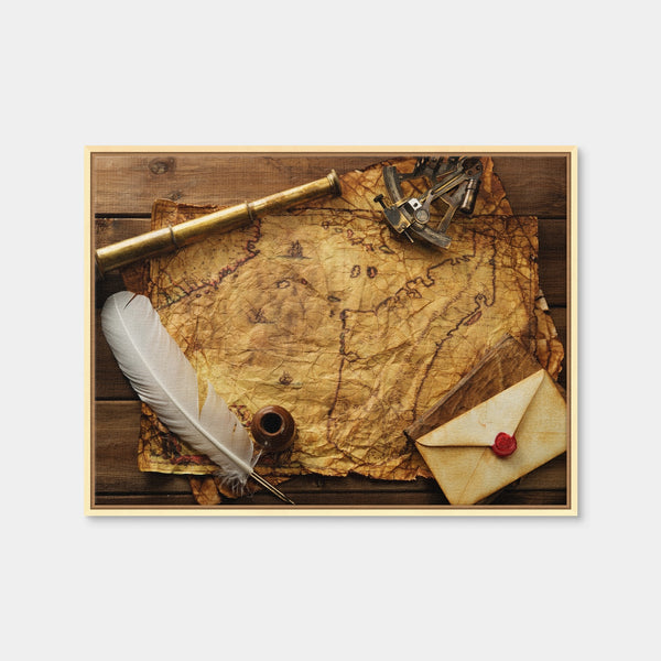 Captains Quarters Wall Art — Framed Canvas Format preview