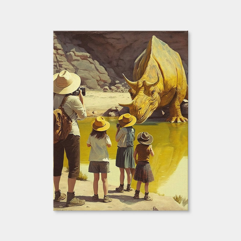 AUTO-MOCKUP WHITE | Capturing the Moment in Yellowstone | 1 Piece | Gallery Wrap Canvas | group=3x4