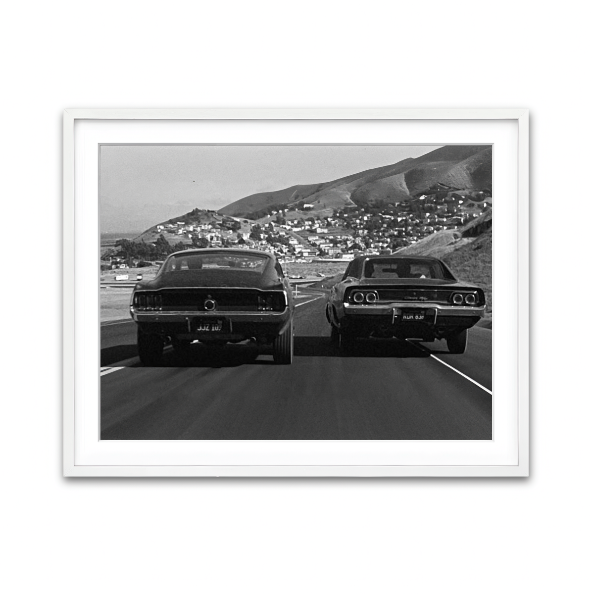 Framed Print 4x3 White
