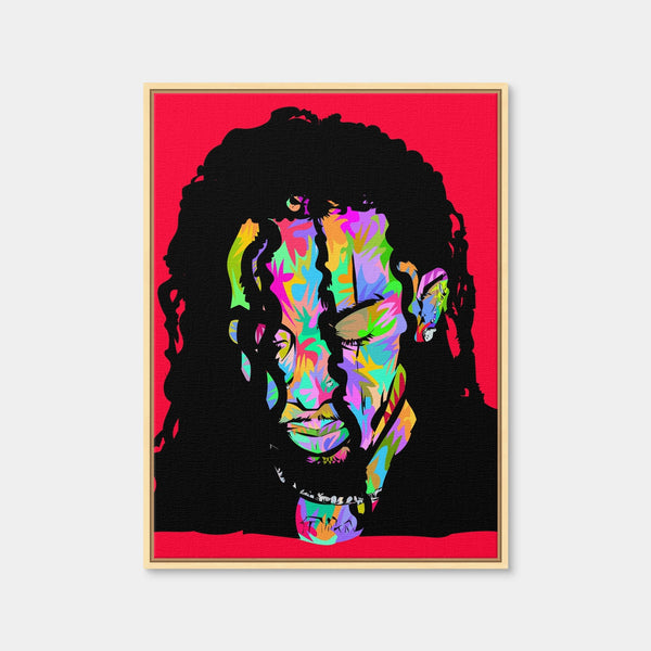 Cardi 2 Wall Art — Framed Canvas Format preview