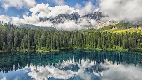 Carezza Lake Wall Art