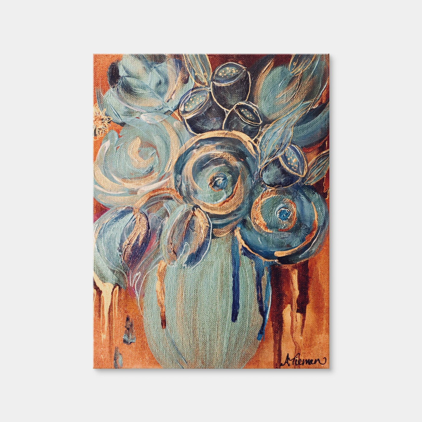 AUTO-MOCKUP WHITE | Caribbean Blooms | 1 Piece | Gallery Wrap Canvas | group=3x4