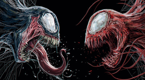 Carnage VS. Venom Wall Art