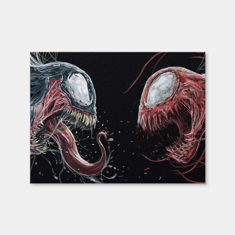 AUTO-MOCKUP WHITE | Carnage vs. Venom | 1 Piece | Gallery Wrap Canvas | group=4x3