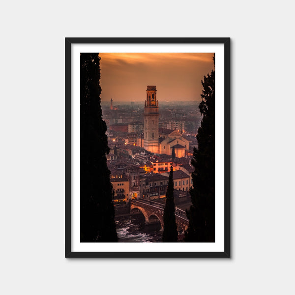 Castel San Pietro Wall Art — Framed Print Format preview