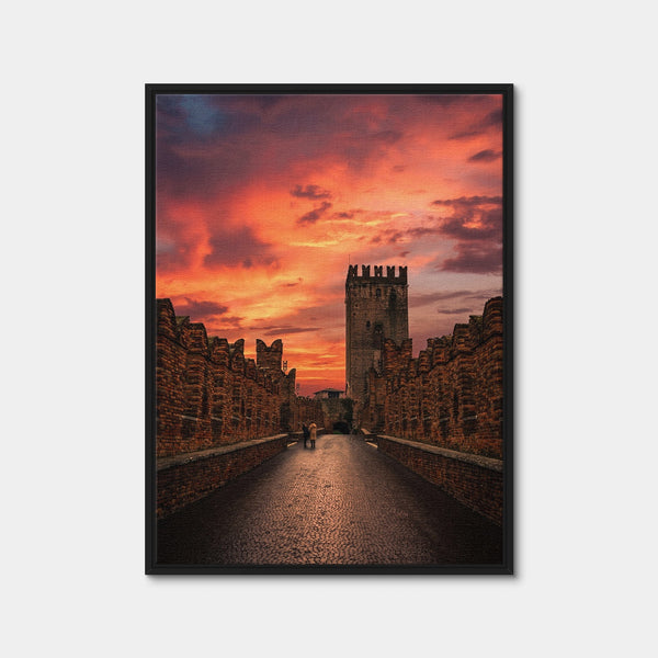 Castelvecchio Wall Art — Framed Canvas Format preview