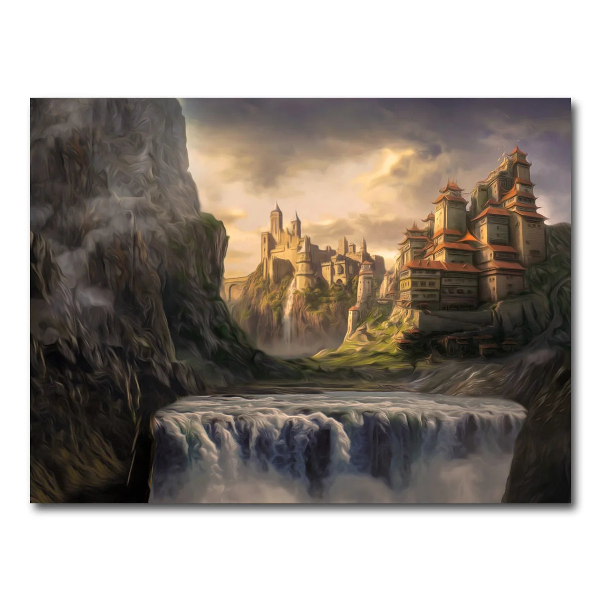 Castle Falls Wall Art