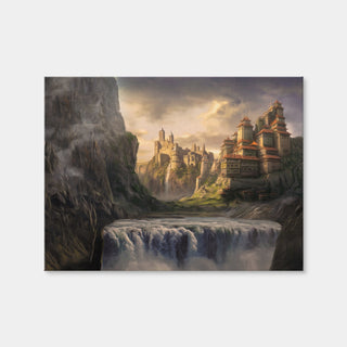 AUTO-MOCKUP WHITE | Castle Falls | 1 Piece | Gallery Wrap Canvas | group=4x3