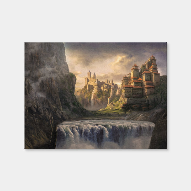 AUTO-MOCKUP WHITE | Castle Falls | 1 Piece | Gallery Wrap Canvas | group=4x3