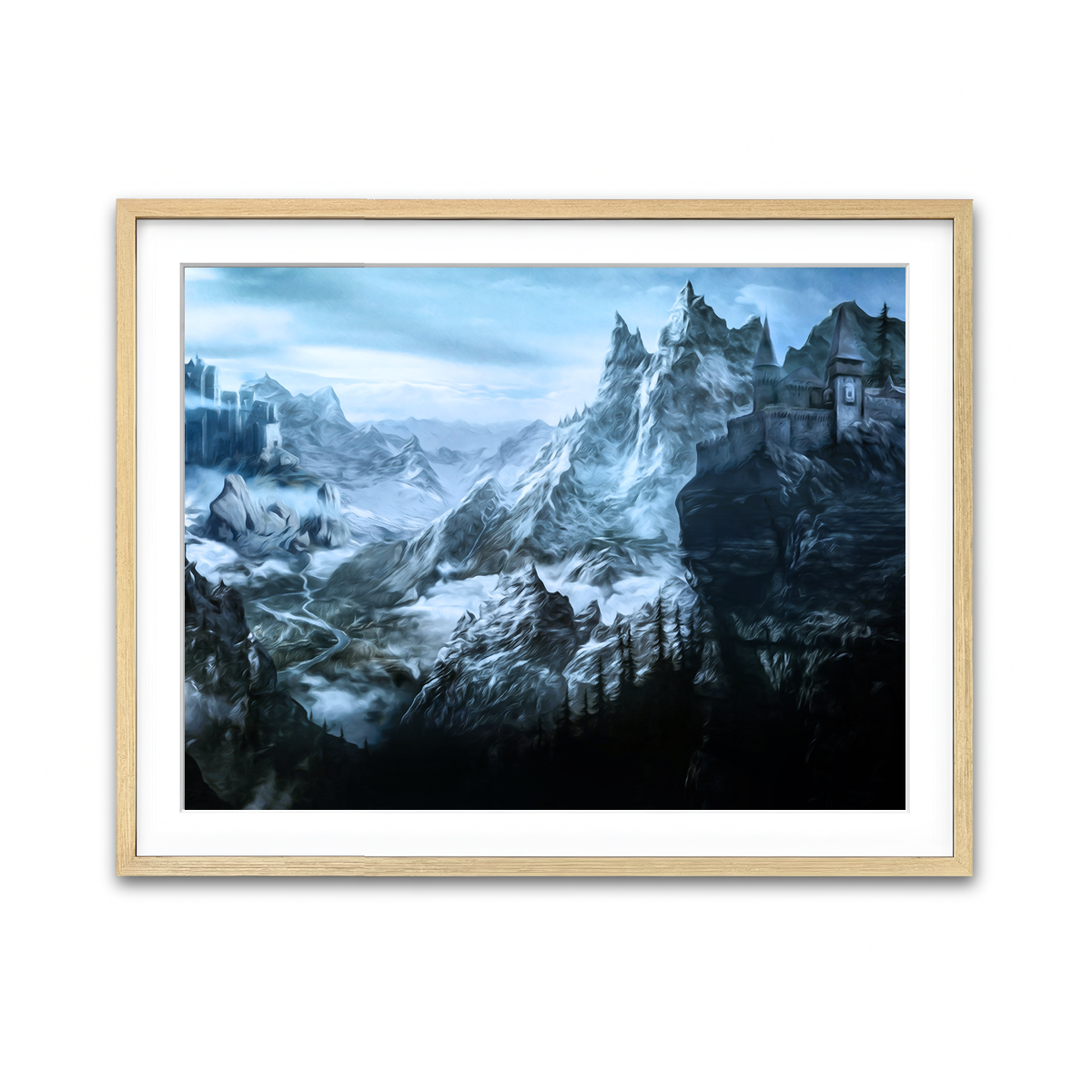 Framed Print 4x3 Natural