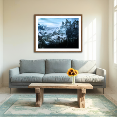AUTO-MOCKUP ROOM | Castle Ridge Wall Art