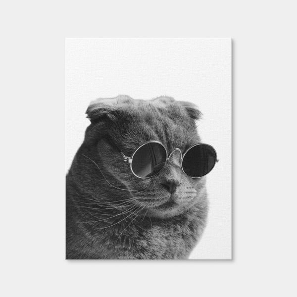 Cat Cool Wall Art — Canvas Wrap Format preview