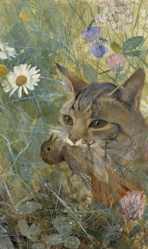 Cat's Catch Wall Art
