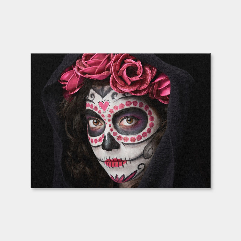 AUTO-MOCKUP WHITE | Catrina Skull Look | 1 Piece | Gallery Wrap Canvas | group=4x3