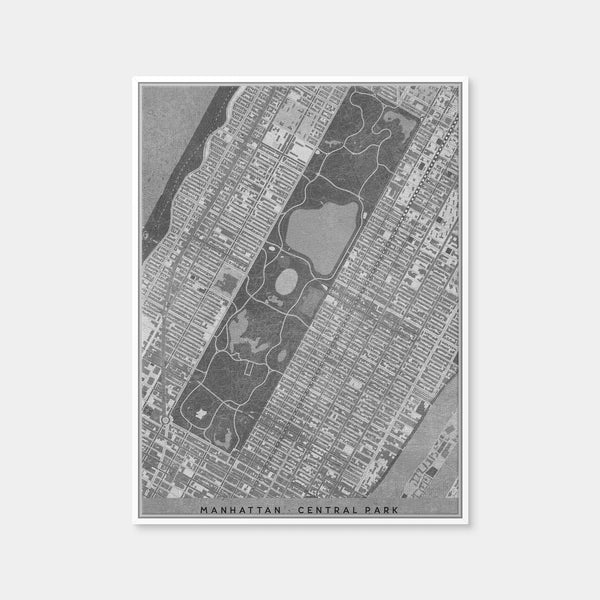 Central Park Wall Art — Framed Canvas Format preview