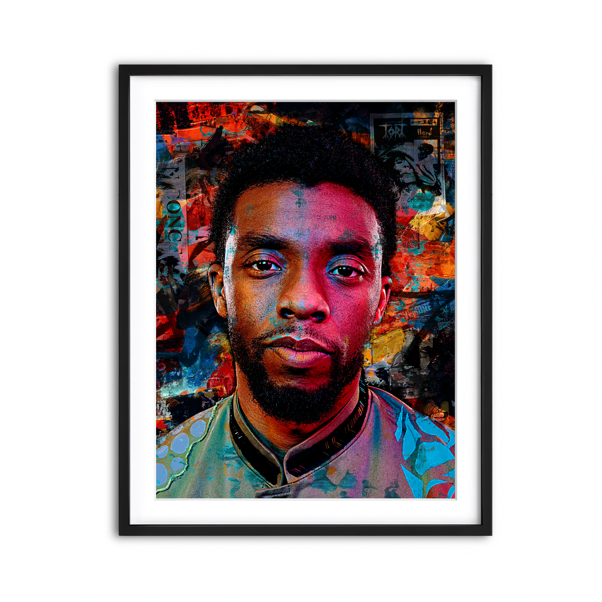 Framed Print 3x4 Black