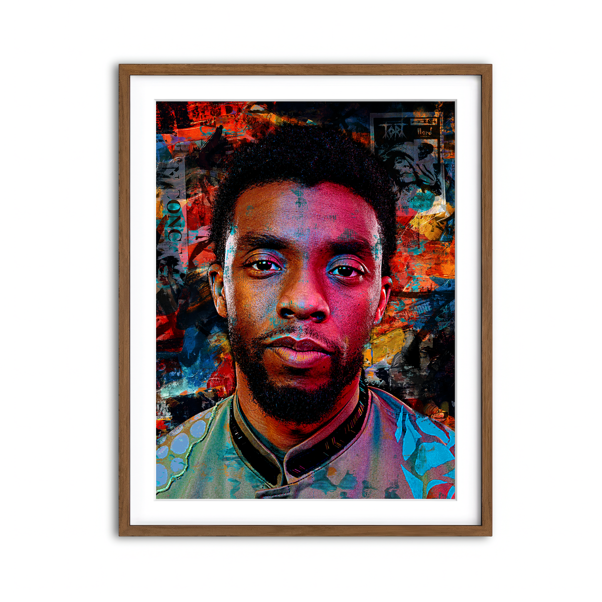 Framed Print 3x4 Walnut