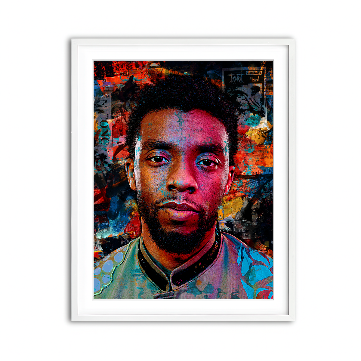 Framed Print 3x4 White