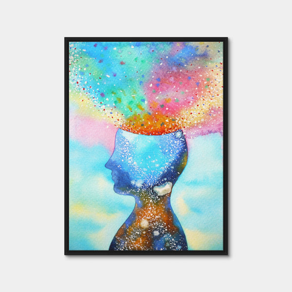 Chakra Power Wall Art — Framed Canvas Format preview
