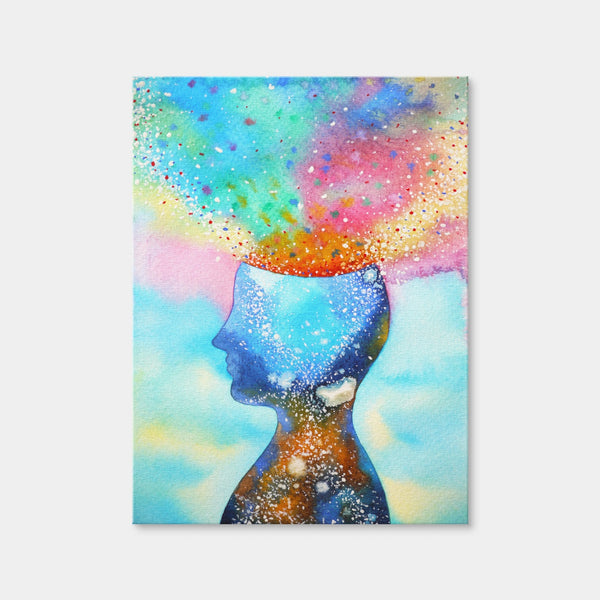 Chakra Power Wall Art — Canvas Wrap Format preview