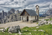 Chapel In The Dolomites Wall Art