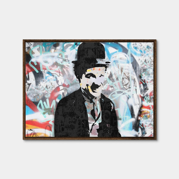 Chaplin 4 Wall Art — Framed Canvas Format preview