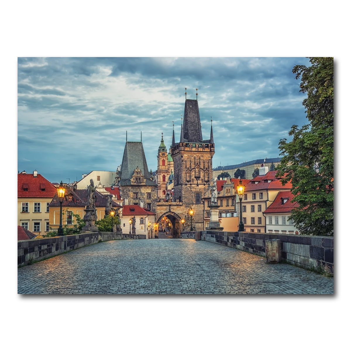 AUTO-MOCKUP WHITE | Charles Bridge | 1 Piece | Gallery Wrap Canvas | group=4x3