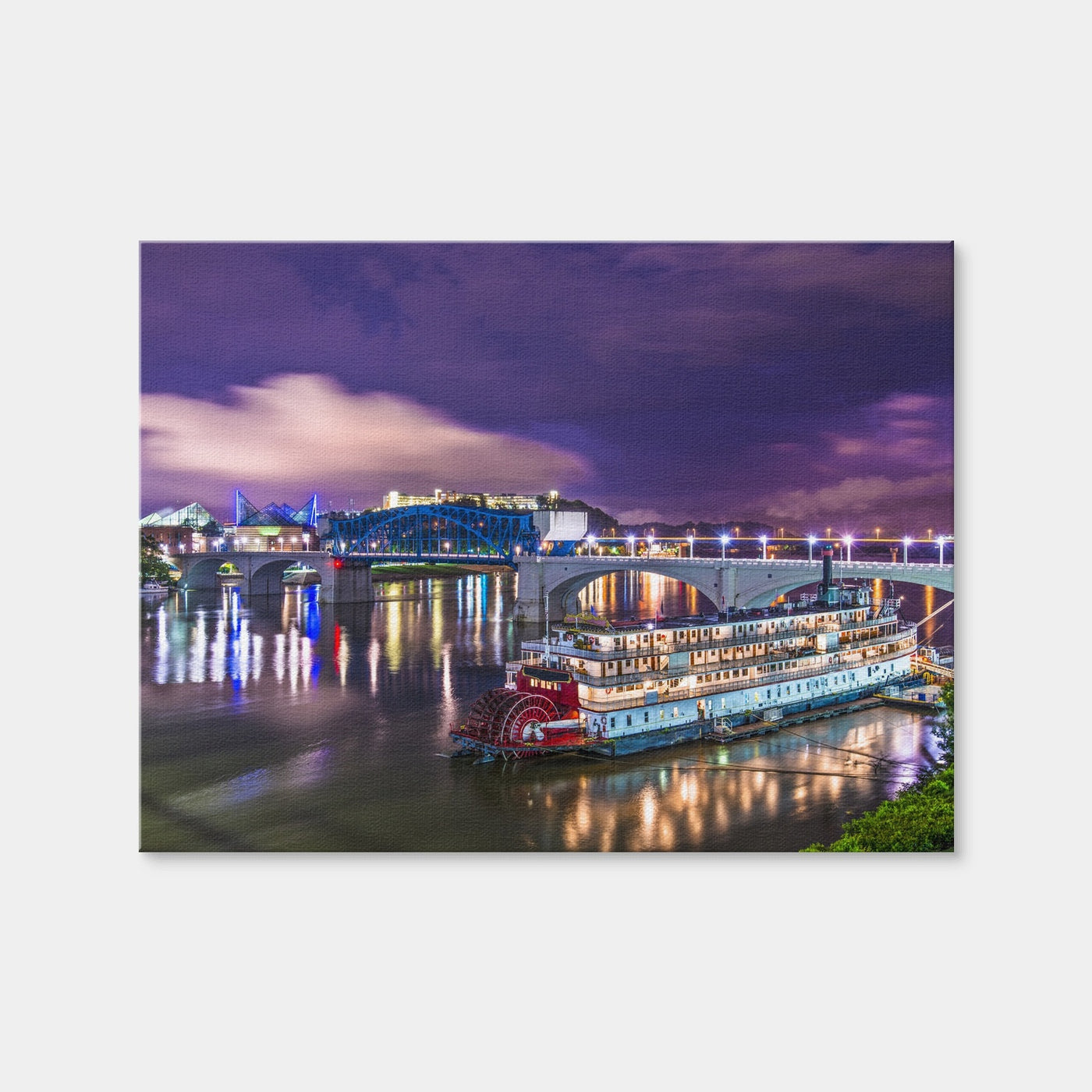 AUTO-MOCKUP WHITE | Chattanooga Aerial | 1 Piece | Gallery Wrap Canvas | group=4x3